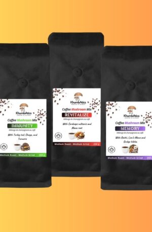 mushroom coffee trio